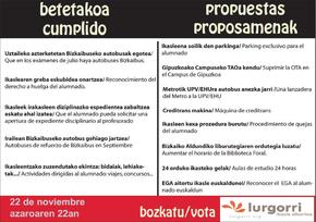 Proposamenak
